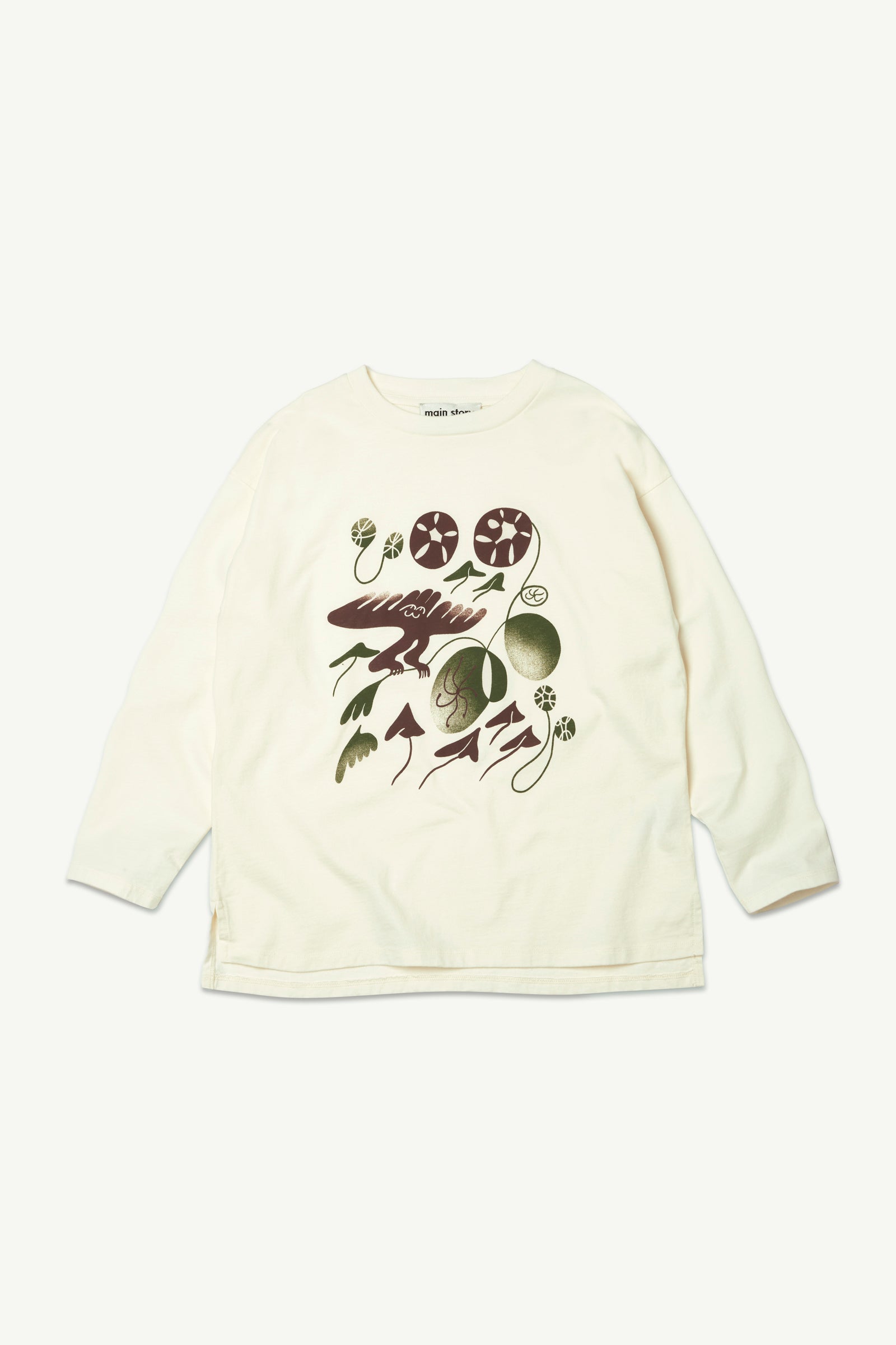 main story / Oversized Tee 10y °D Main Story Oversized Tee / Lily White - LILY SOURIRE