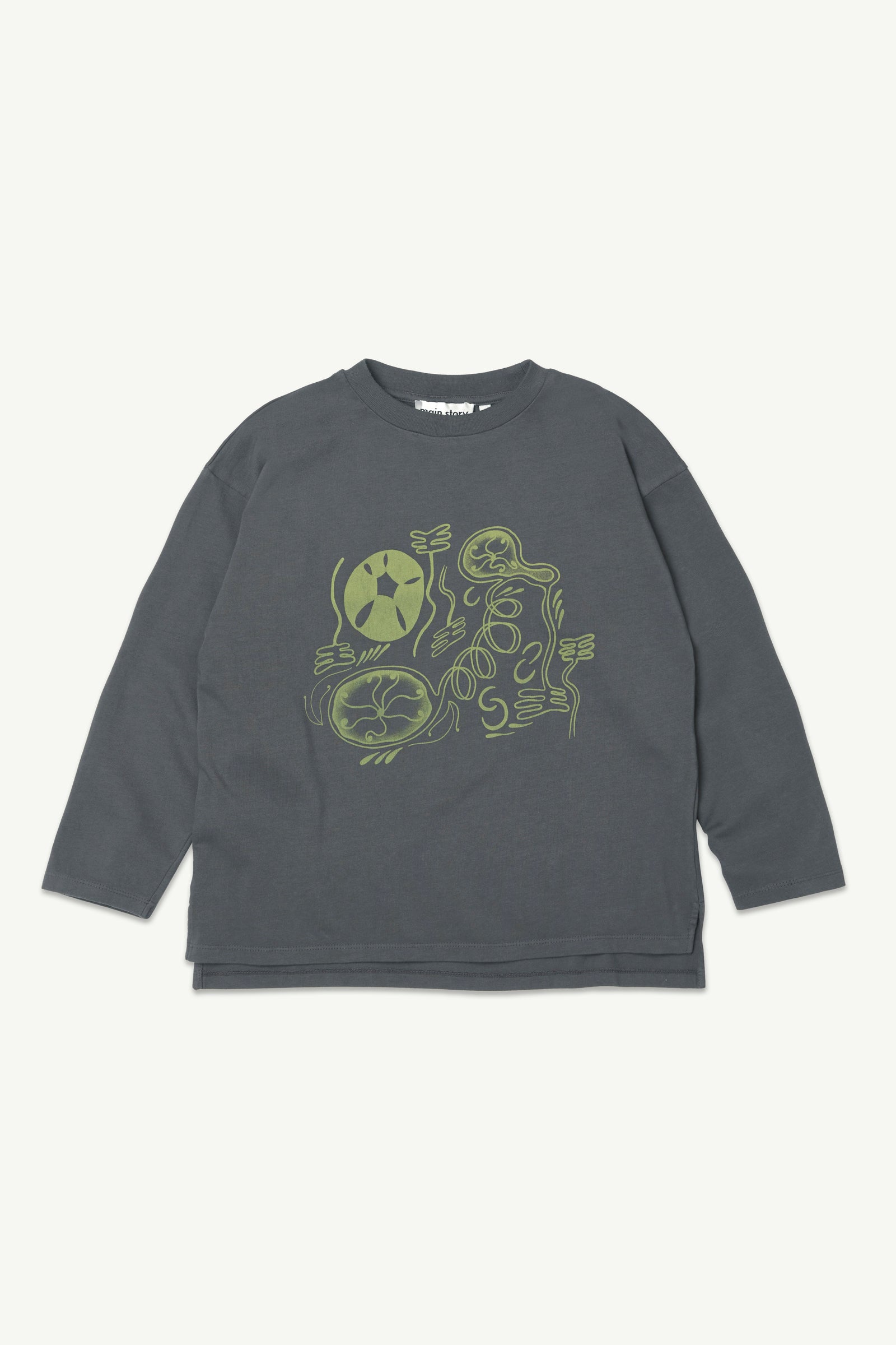 i*u様 main story Oversized Tee / Plum Kit Big Tee Plum Kitten – main story