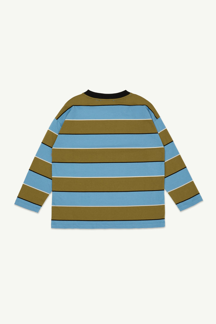 LS Tee - Tapenade Stripe