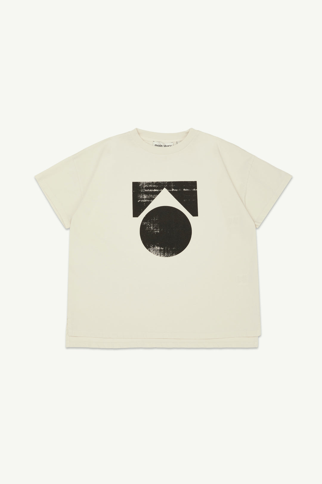 Oversized Tee - Lily White