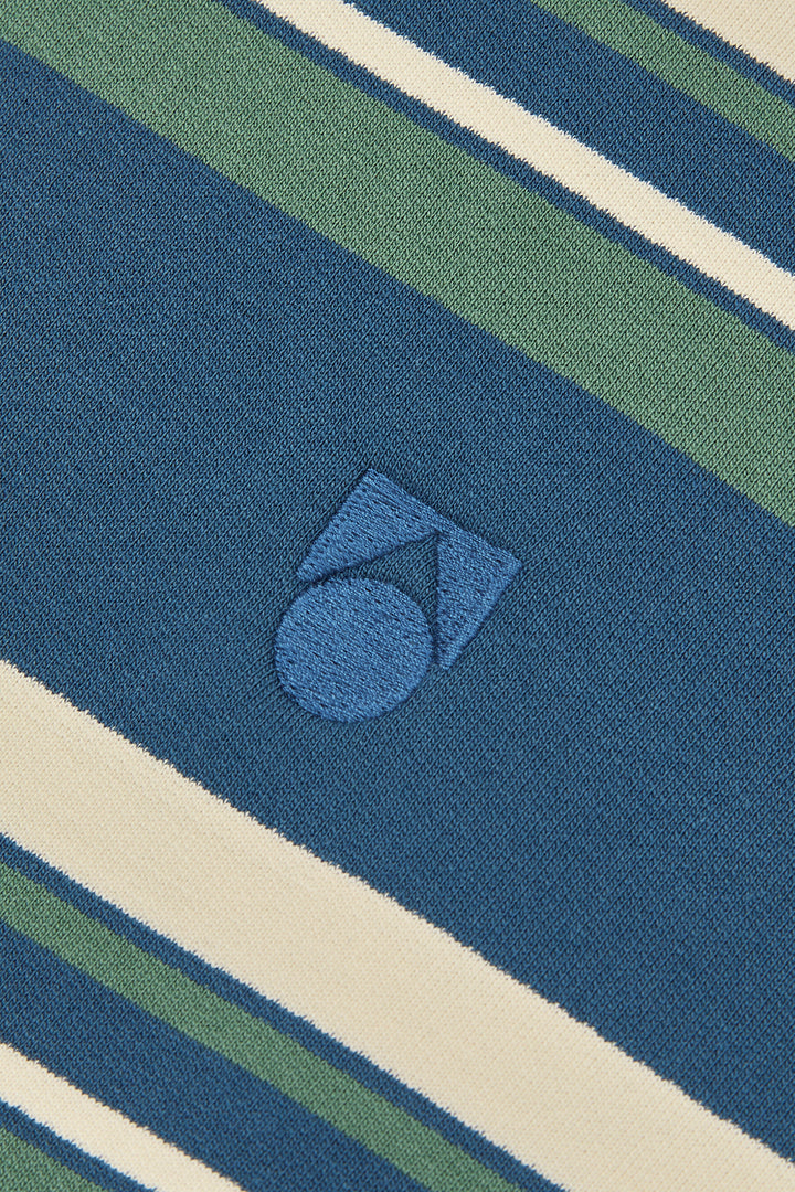 Bubble Sweatshirt - Vintage Indigo Stripe