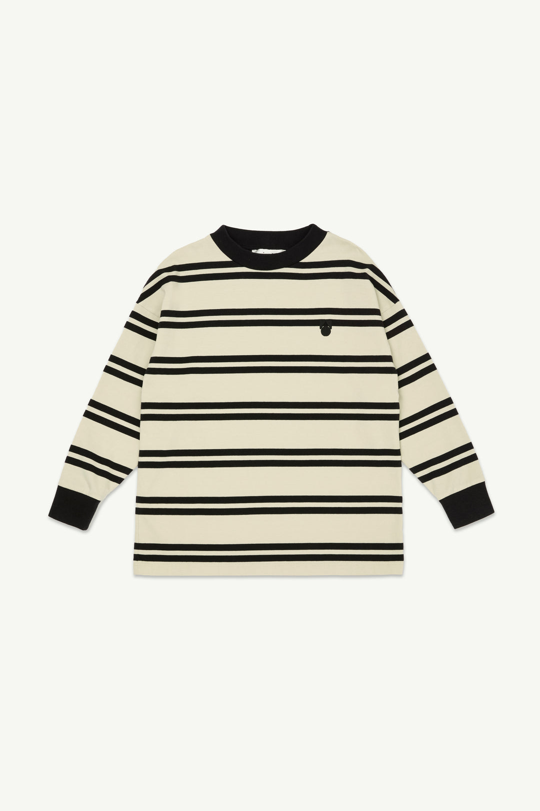 Band Tee - Angora Stripe
