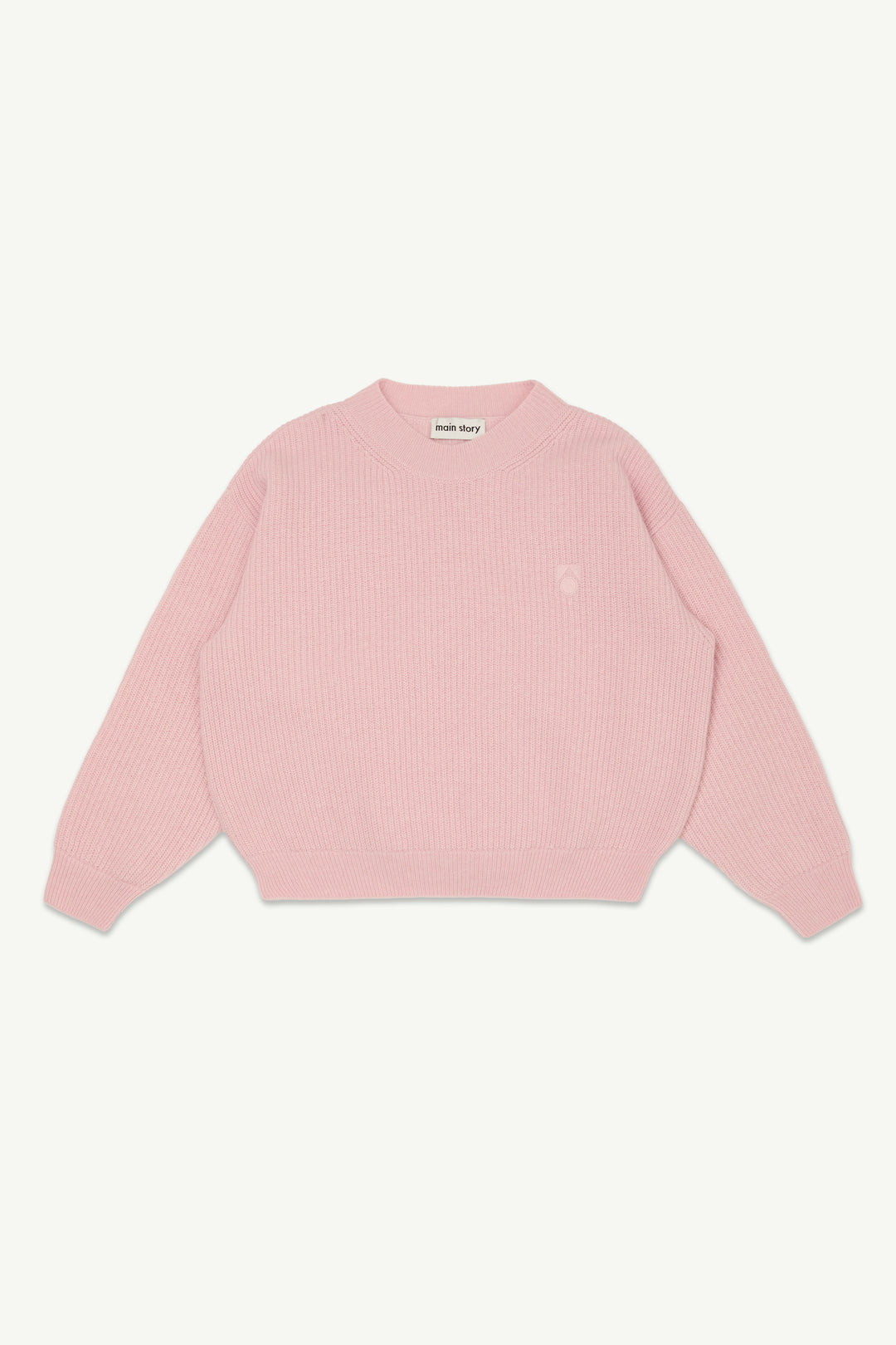 Rib Sweater - Pale Pink