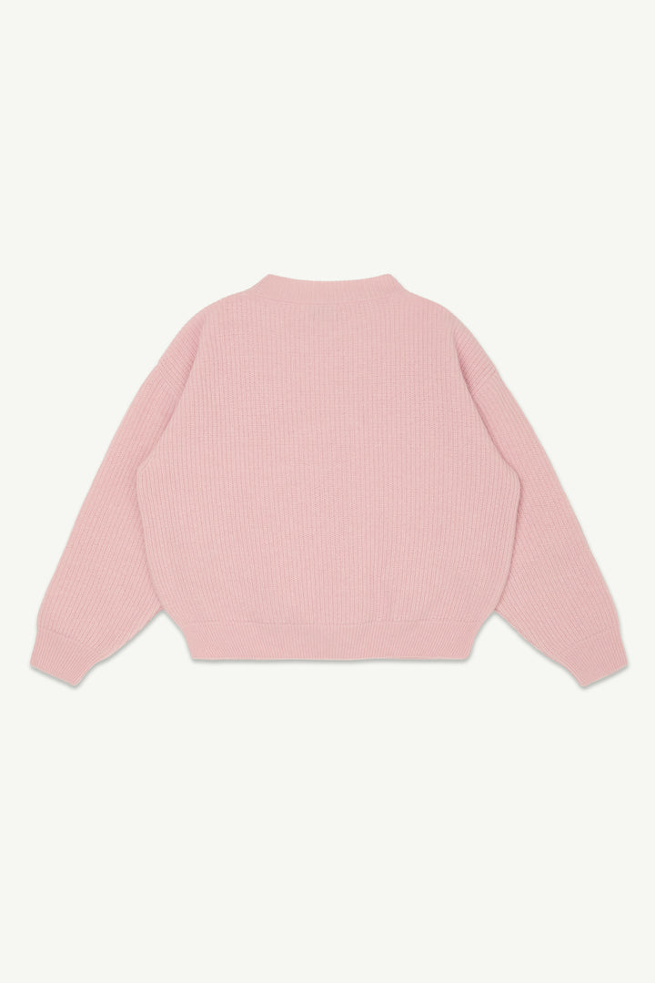 Rib Sweater - Pale Pink