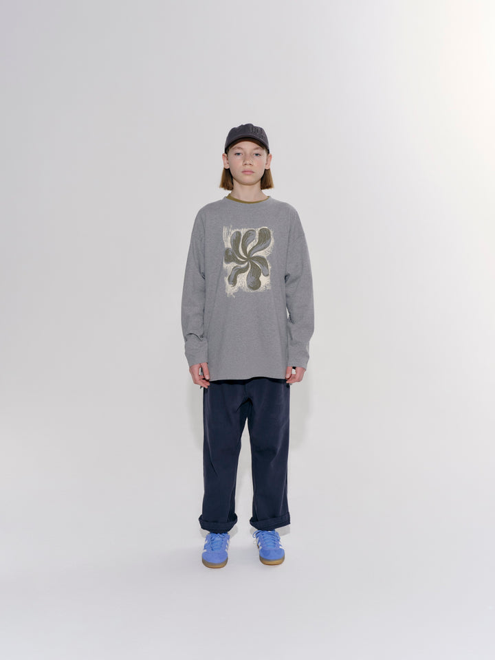 Big Tee Grey Melange