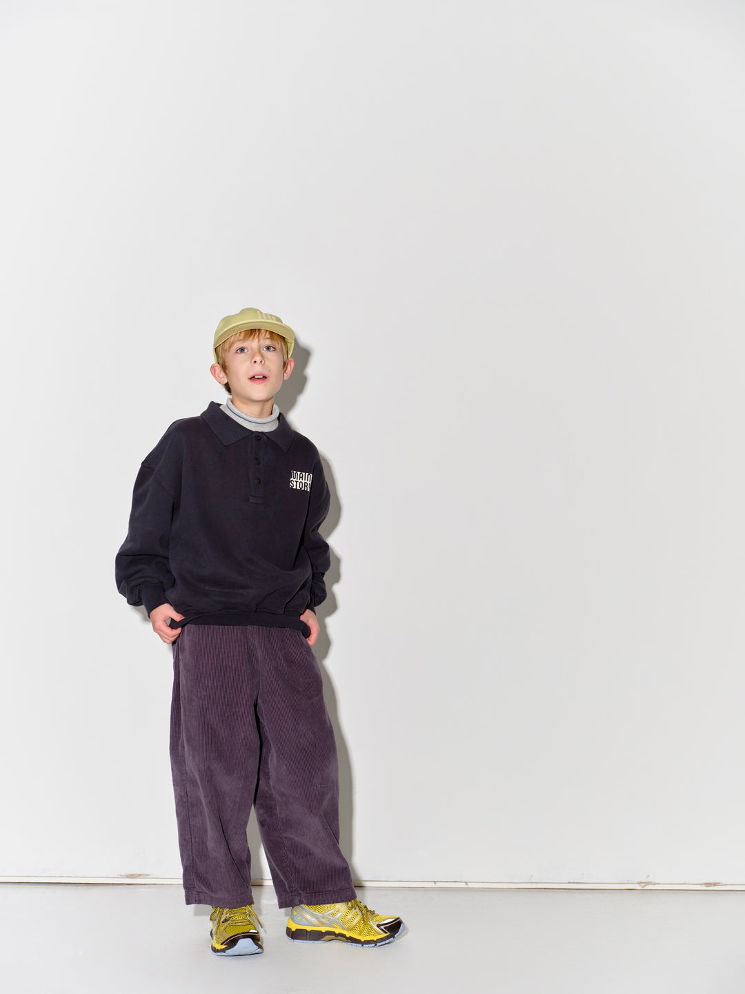 Polo Sweatshirt - Phantom