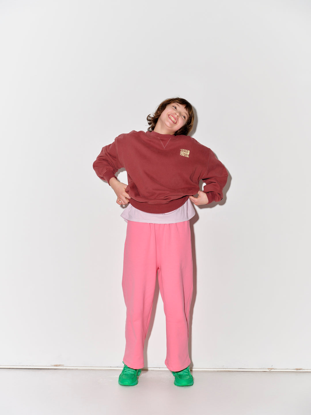Crew Sweatshirt - Burgundy