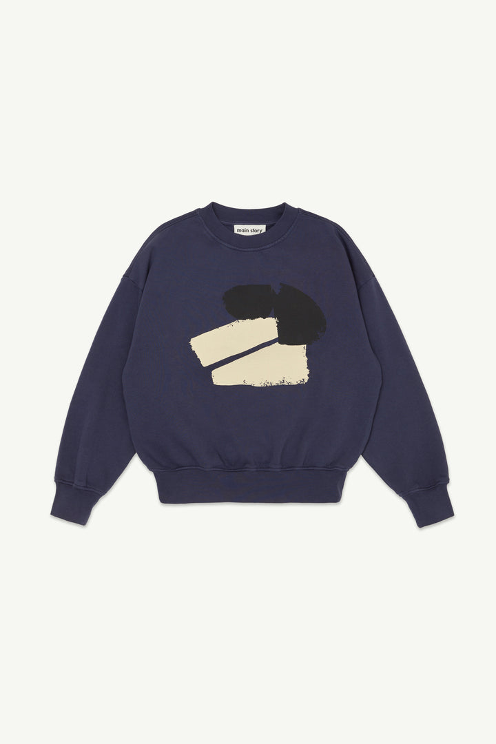 Bubble Sweatshirt - Graystone Blue