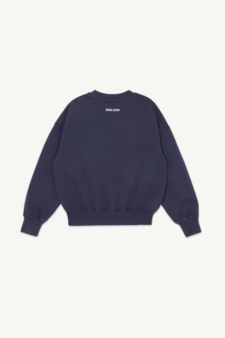 Bubble Sweatshirt - Graystone Blue