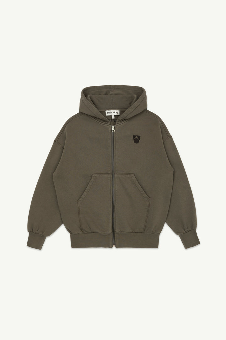 Zipped Hoodie - Falcon