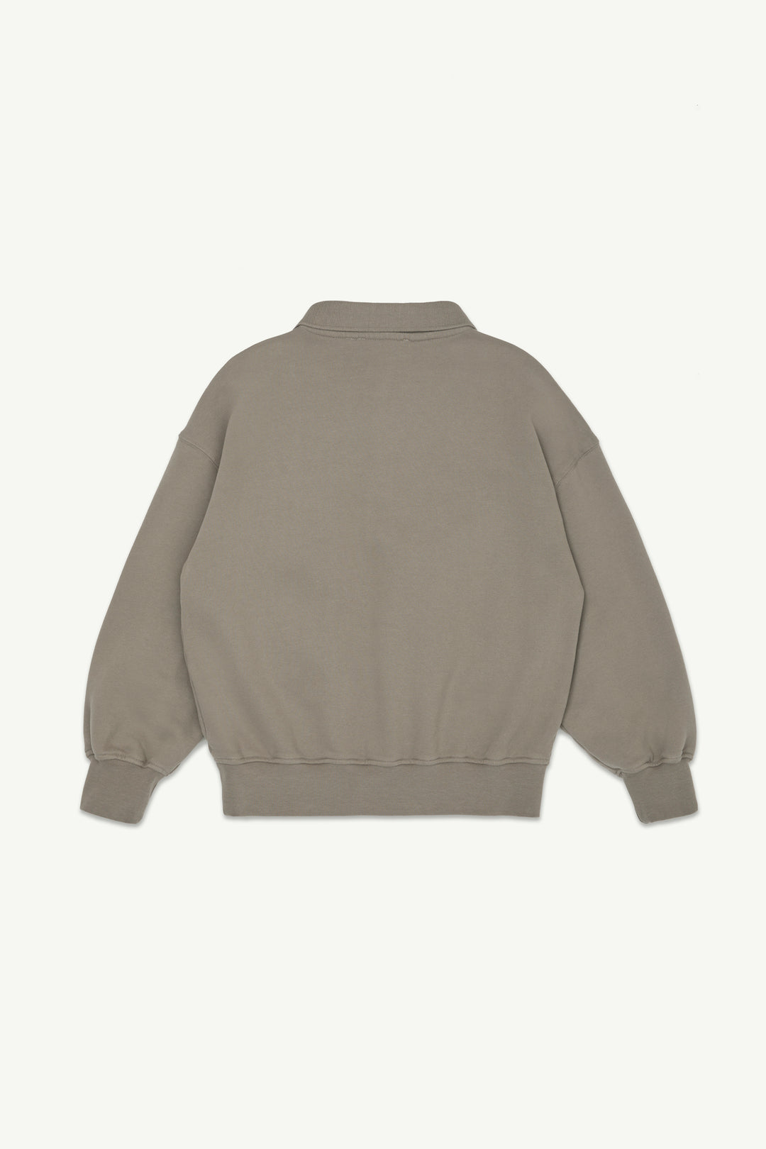 Polo Sweatshirt - Driftwood