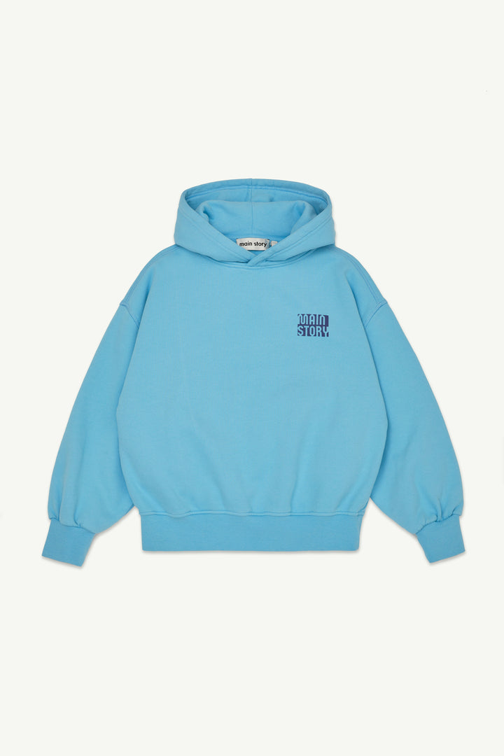 Hooded Sweater - Alaskan Blue