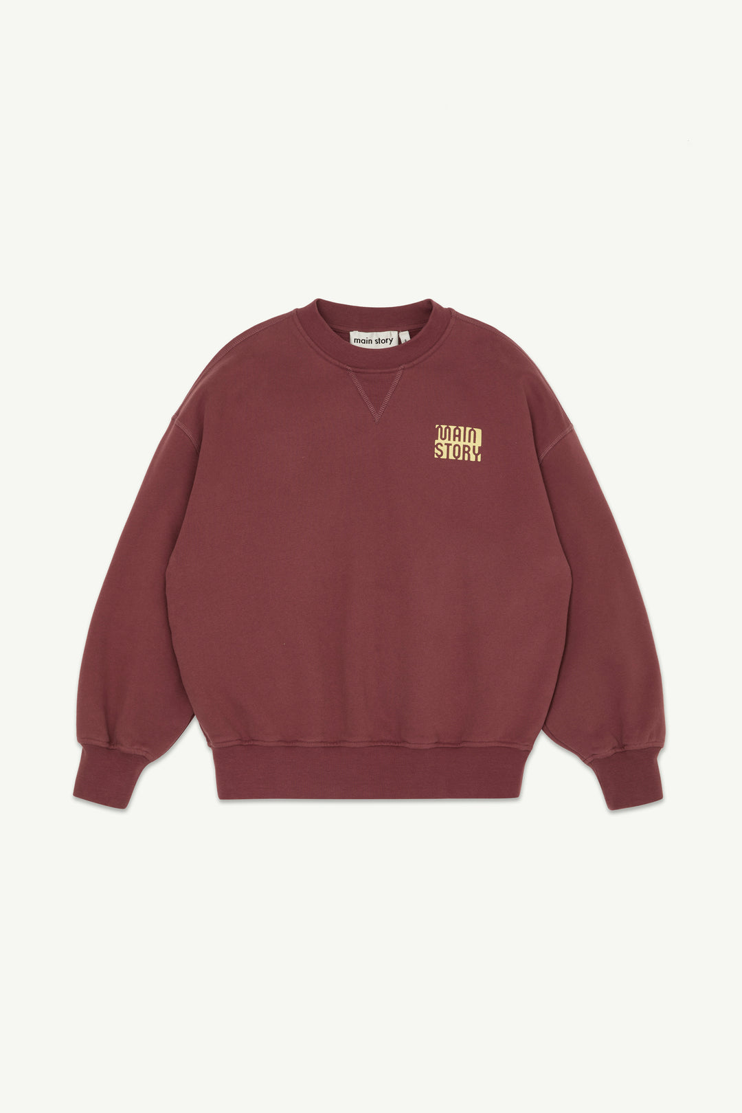 Crew Sweatshirt - Burgundy