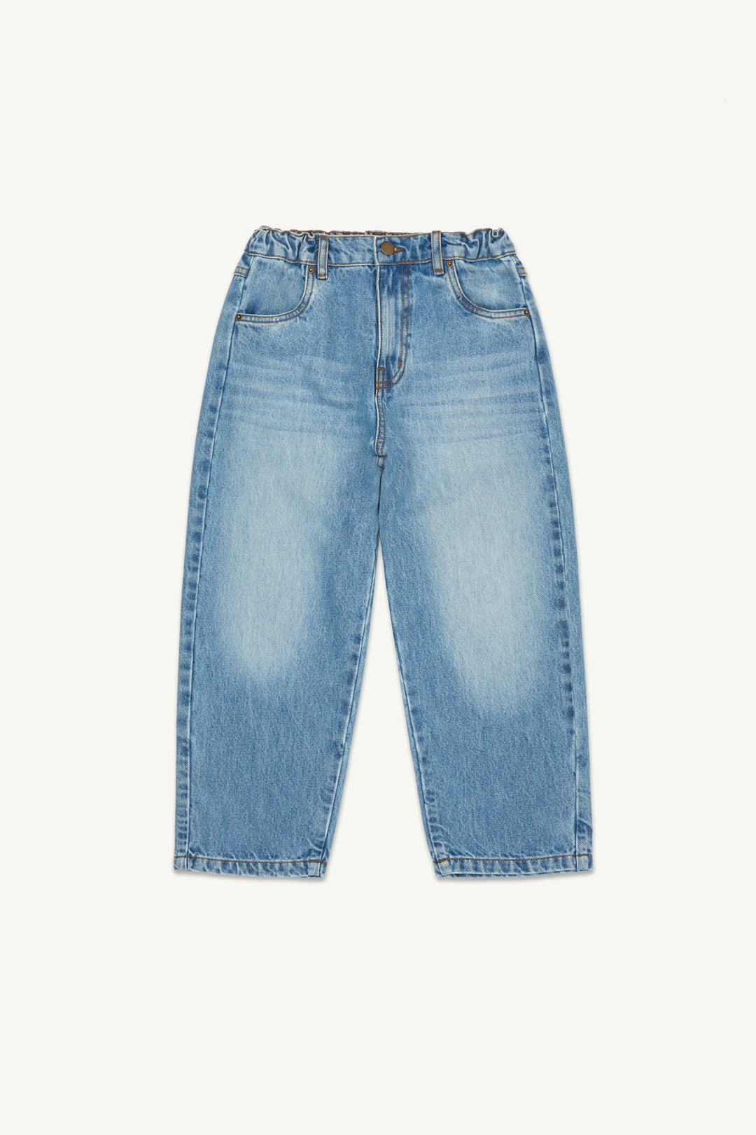 Straight Jean - Semi Fadeout Blue