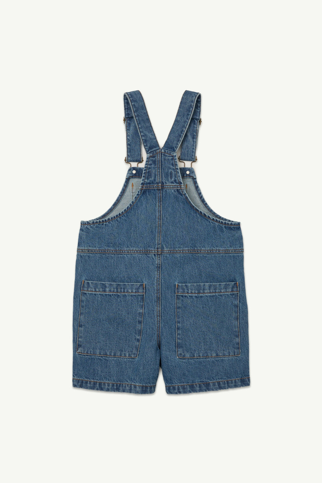 Short Dungaree - Stonewash Blue