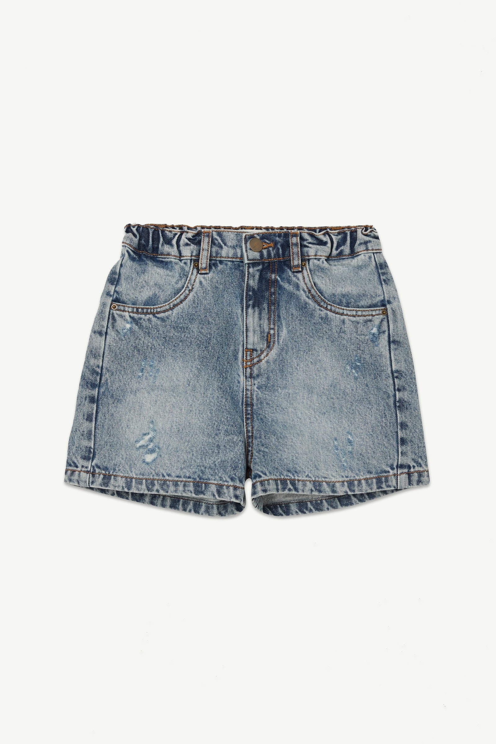 Denim Short Faded Blue - Main Image