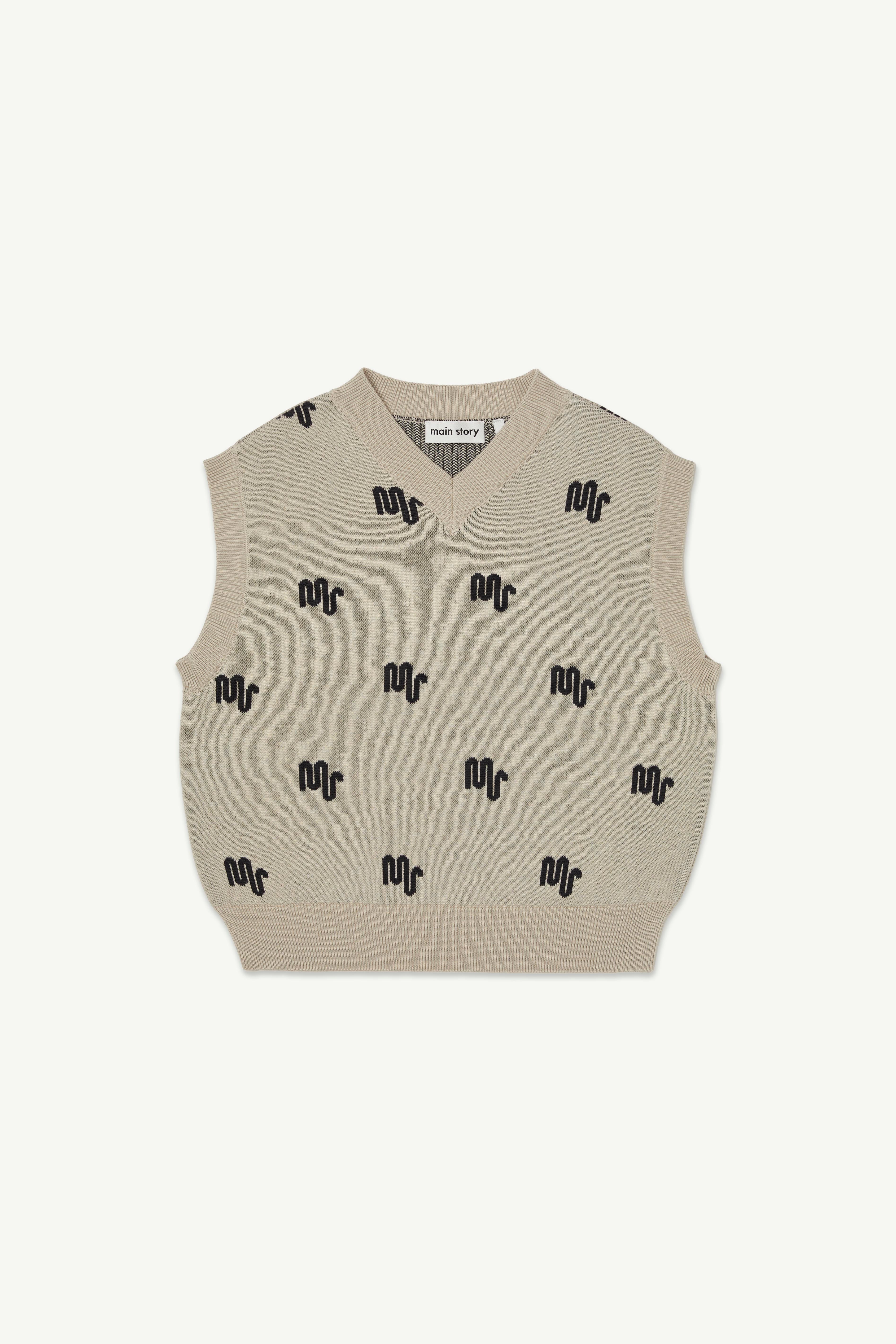 main story tank トップス SS25 Main Story Tank / Ecru Melange 2y