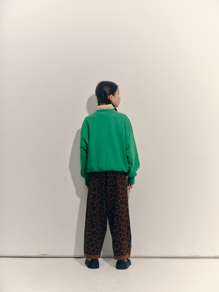 Knitted Pant - Leopard