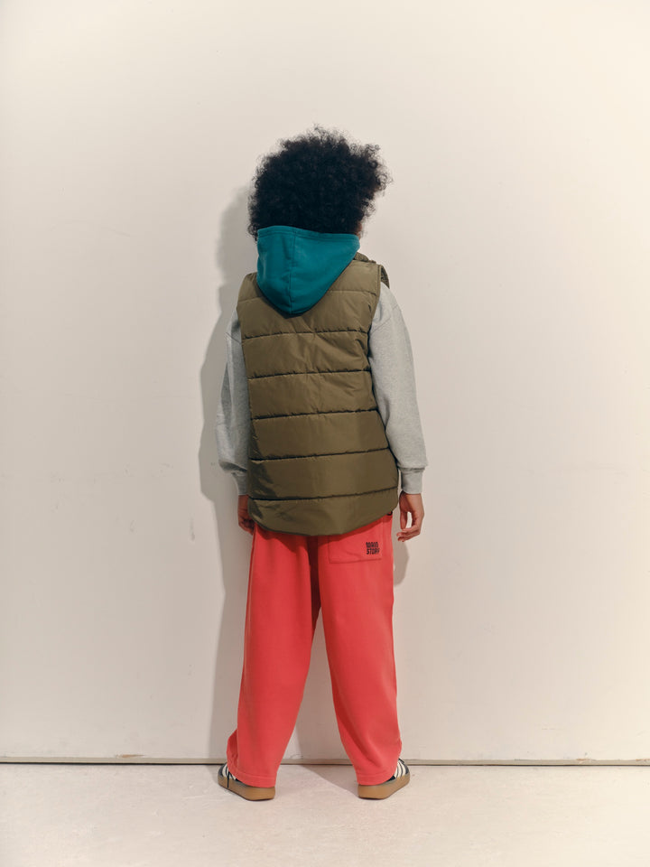 Hooded Sweatshirt - Light Grey Melange