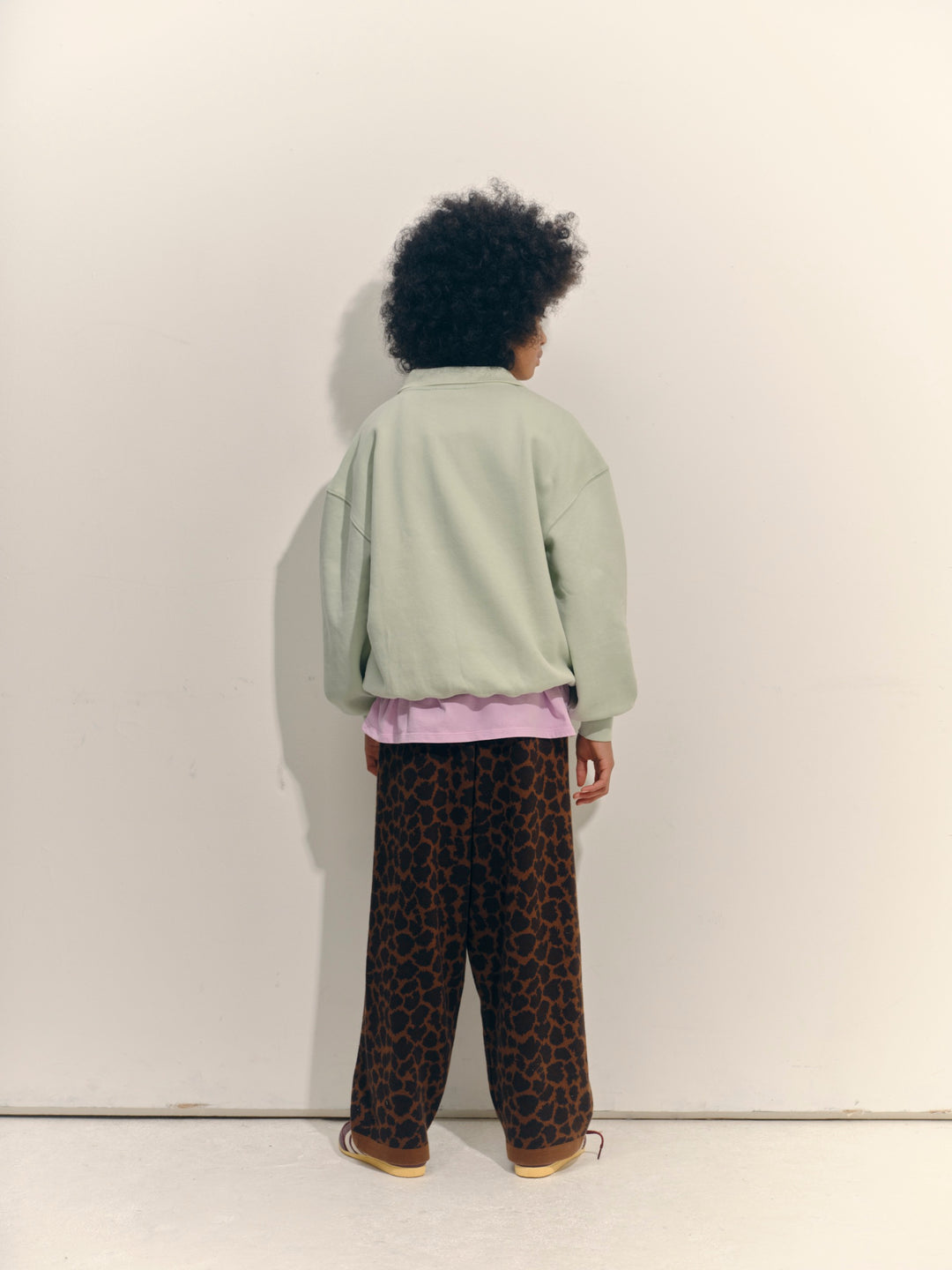 Polo Sweatshirt - Matcha