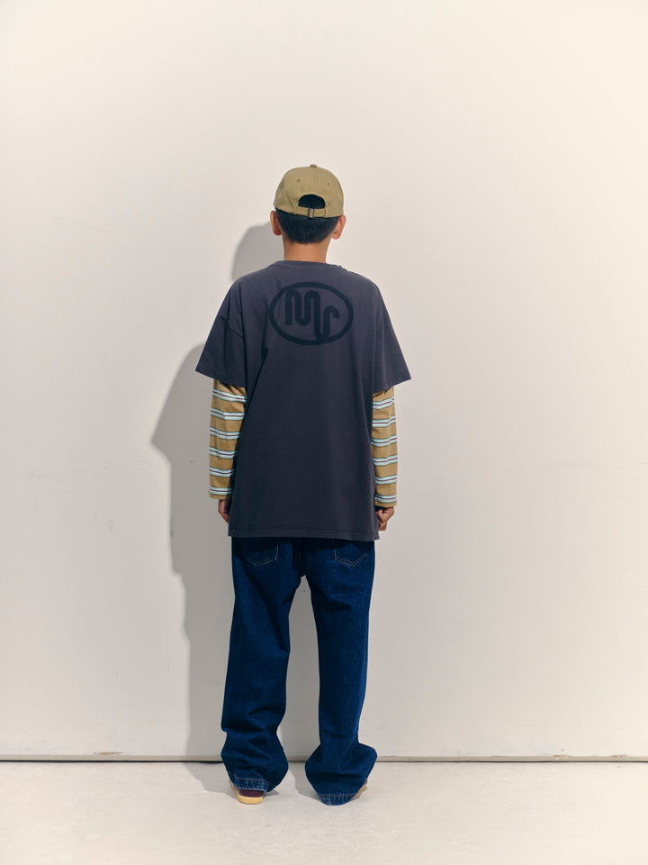 Big Tee - Raincoat Stripe