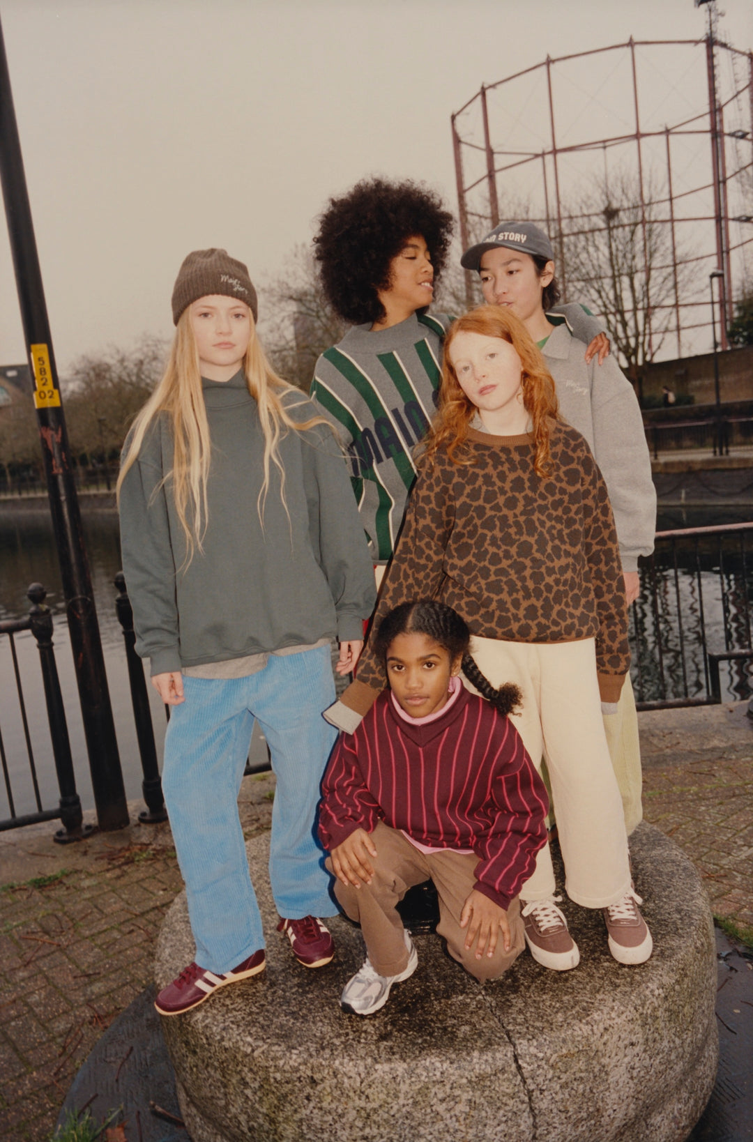 Jaquard Crew Sweater - Leopard