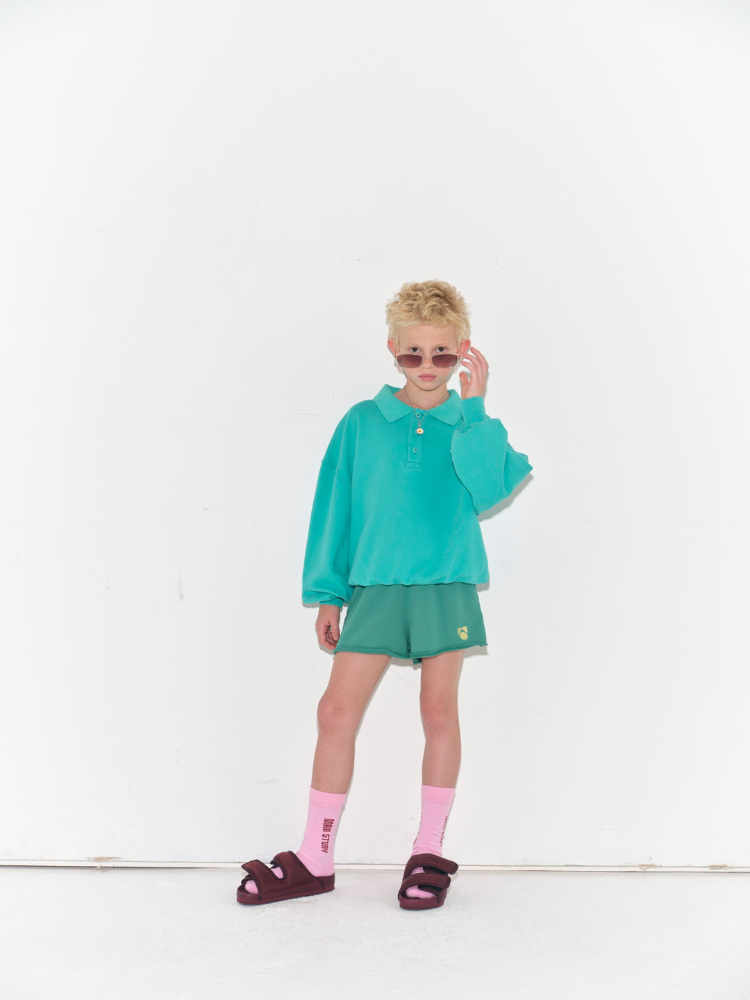 Track Short - Bottle Green
