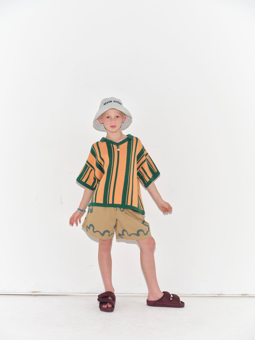 Sport Polo - Green Peach