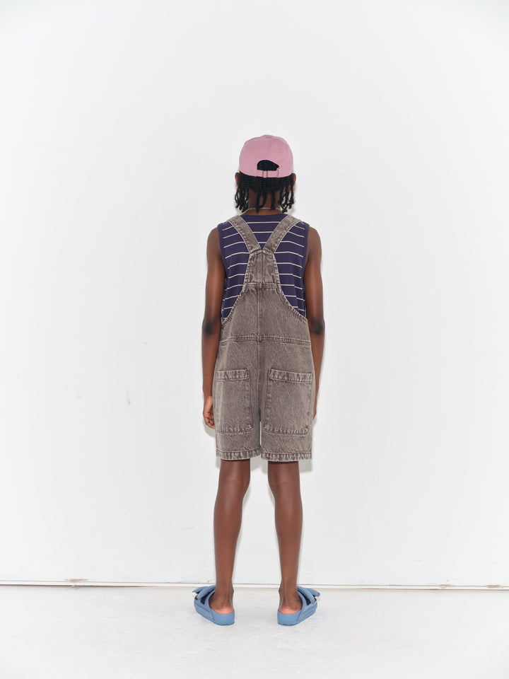 Short Dungaree - Milk Chocolate