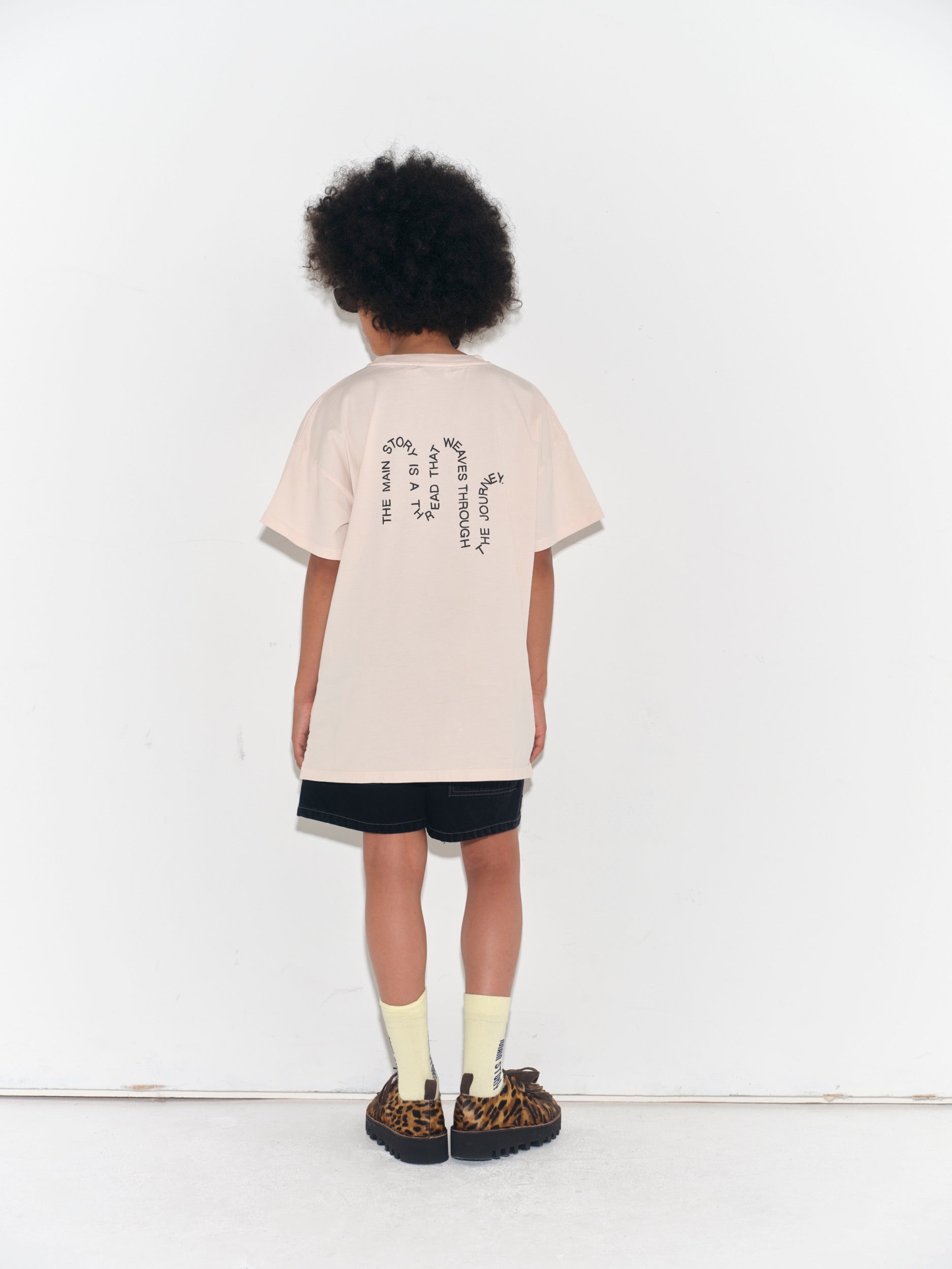 【main story】Oversized Tee Oversized Tee - Pink Tint – main story