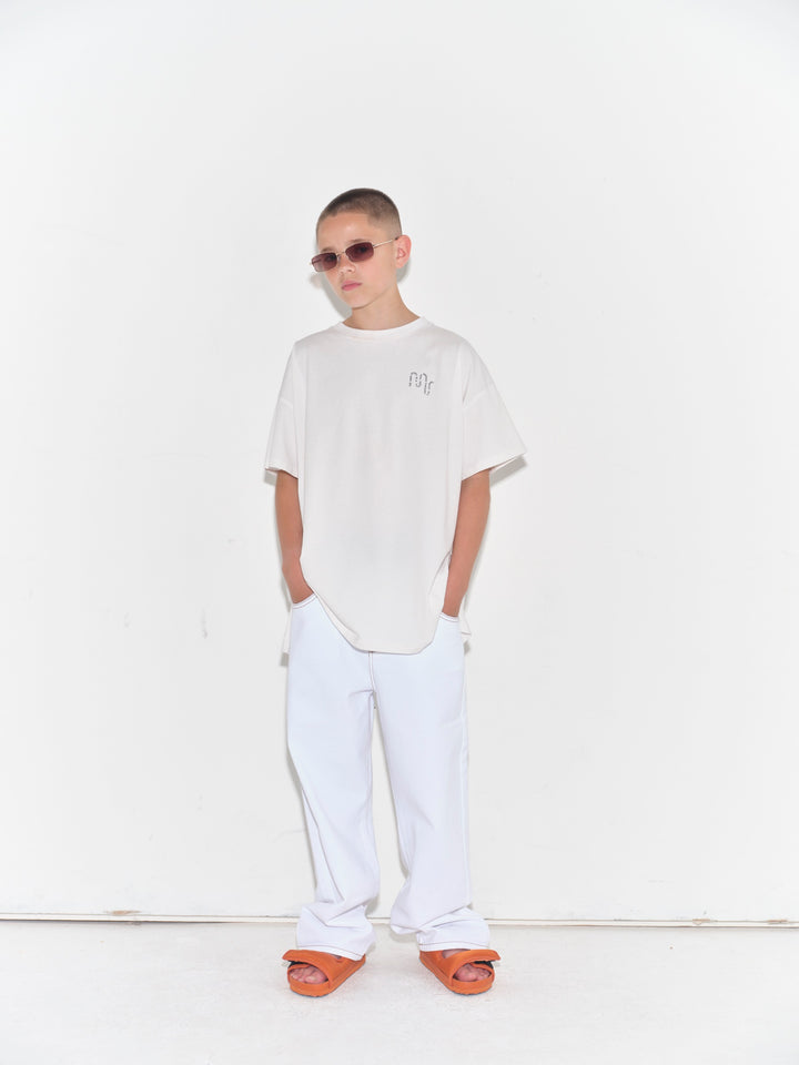 Oversized Tee - Blanc