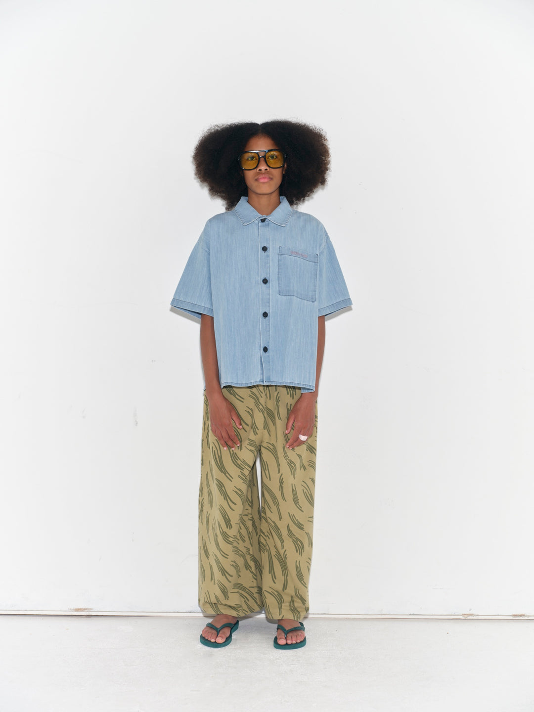 Short Sleeve Shirt - Extra Bleach Wash