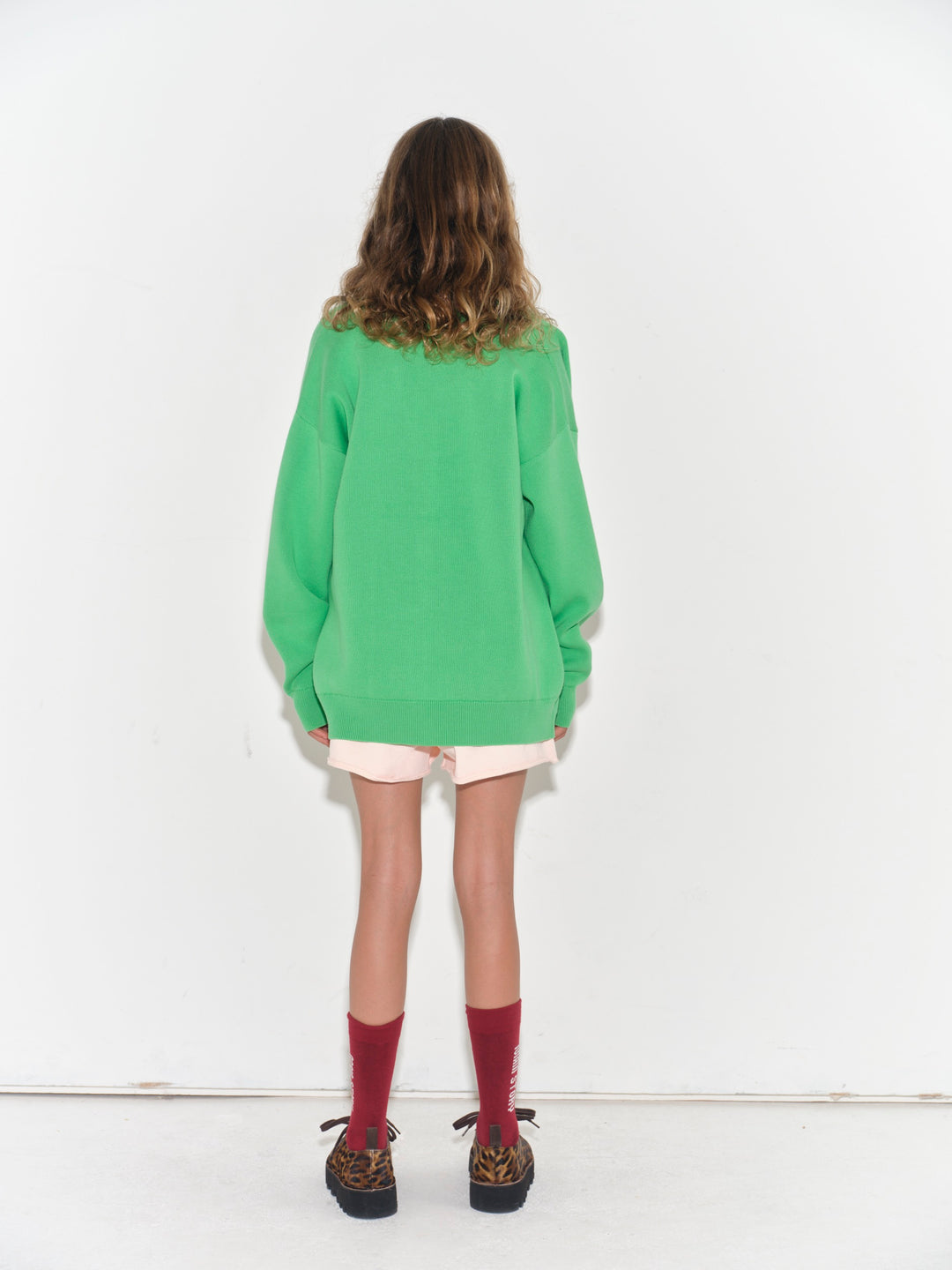 Oversized Cardigan - Jade