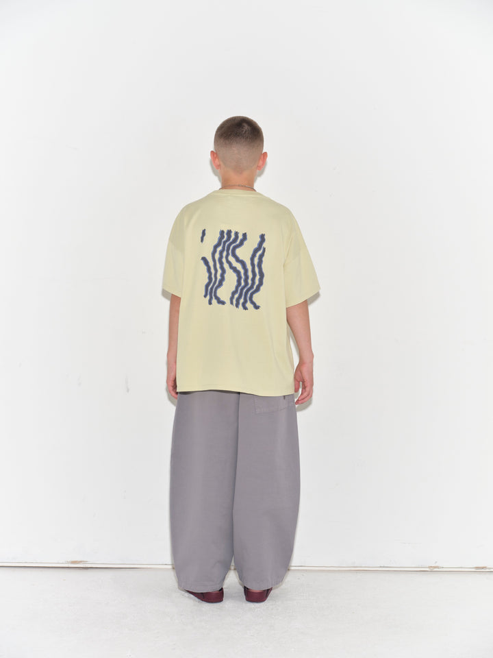 Oversized Tee - Dusty Yellow