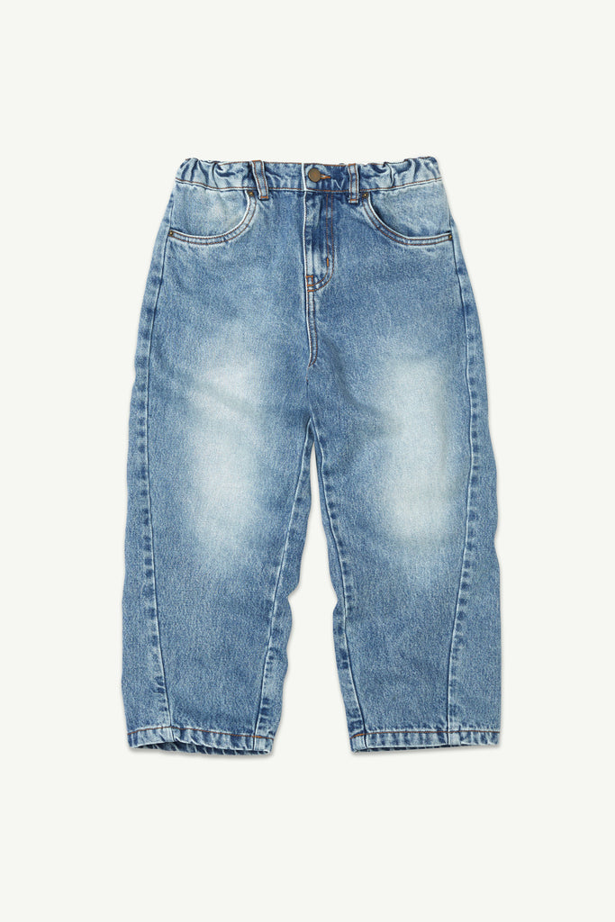 ボトムス mainstory Denim Short - Faded Blue 2 Denim Short - Faded Blue – main story