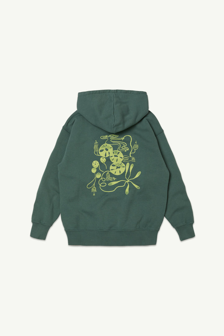 Hoodie Balsam Green