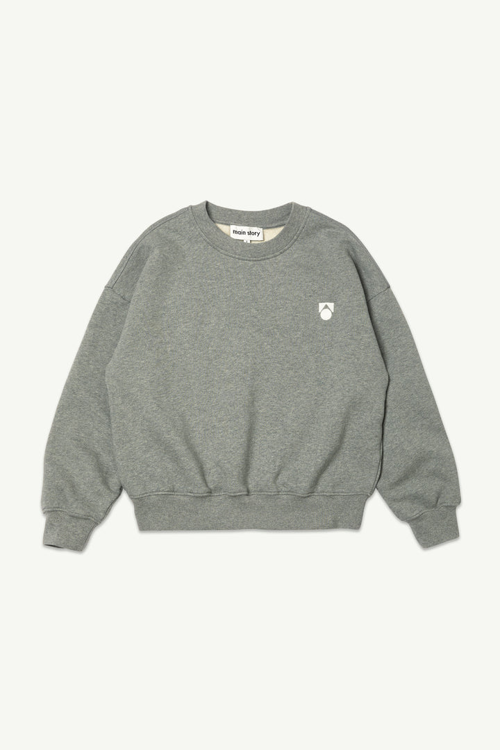 Bubble Sweatshirt Grey Melange