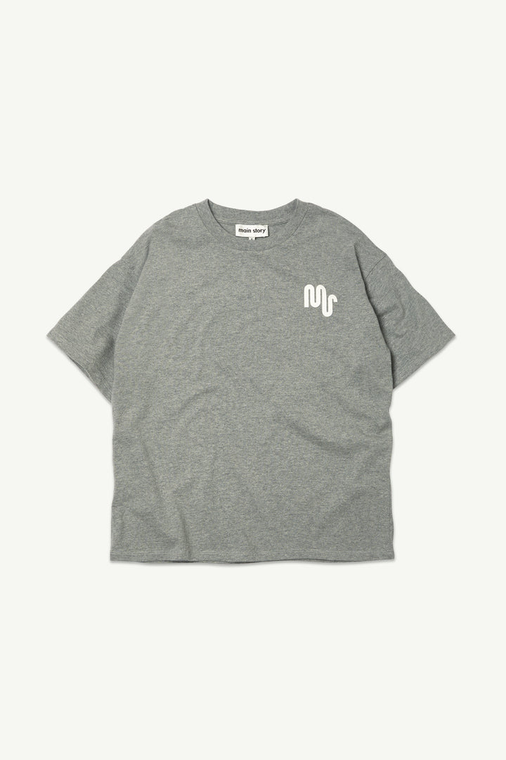 Long Tee Grey Melange