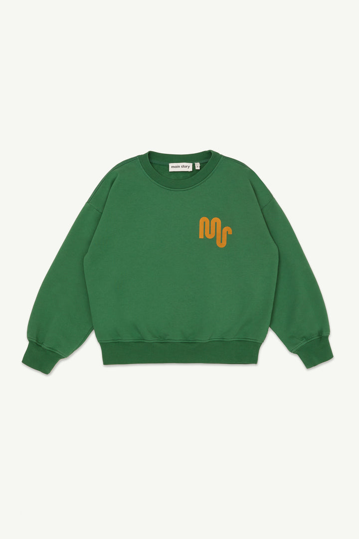 Bubble Sweatshirt - Duck Egg