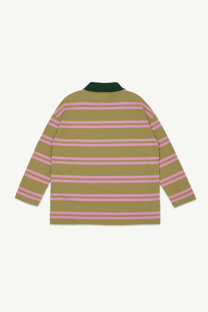 Polo Shirt - Cedar Stripe