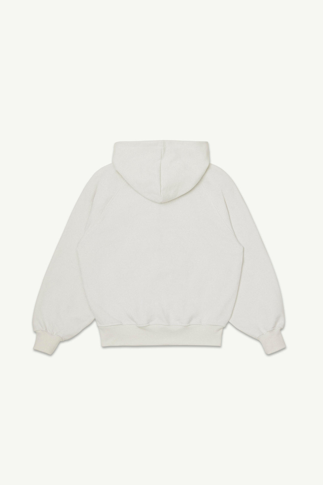 Zipped Hoodie - Blanc