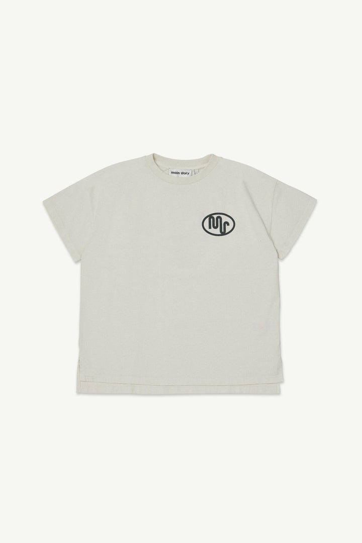 Oversized Tee - Lily White