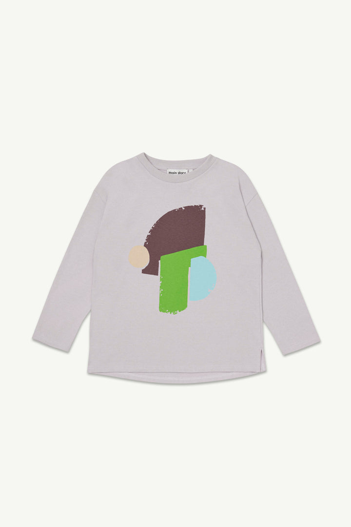 Big Tee - Lilac Marble