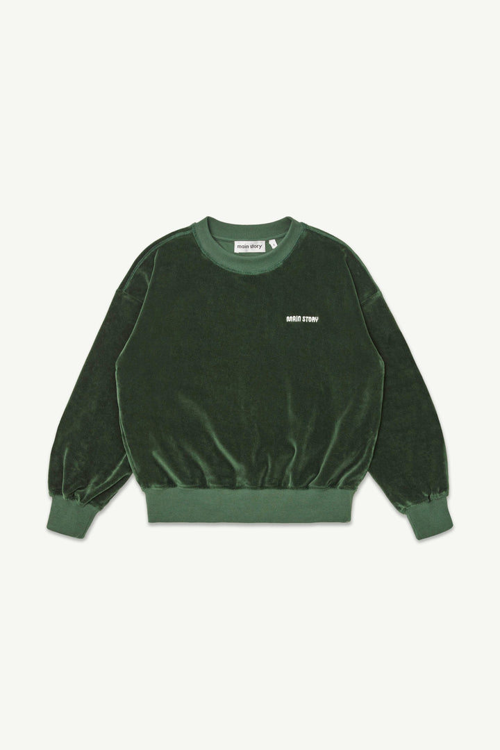 Bubble Sweatshirt - Dark Green