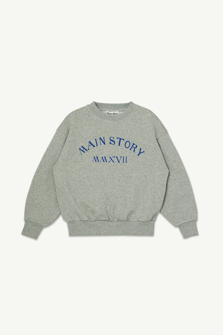 Bubble Sweatshirt - Grey Melange