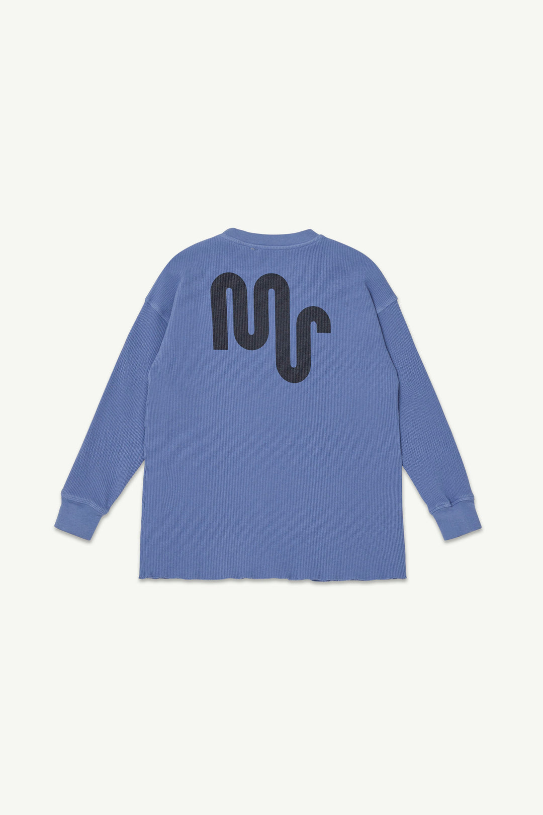 Waffle Tee - Blue Ice