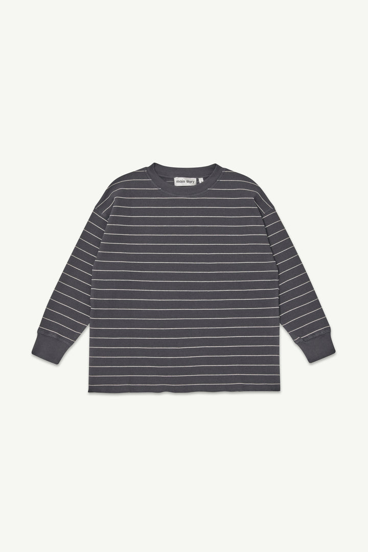 Waffle Tee - Phantom Stripes