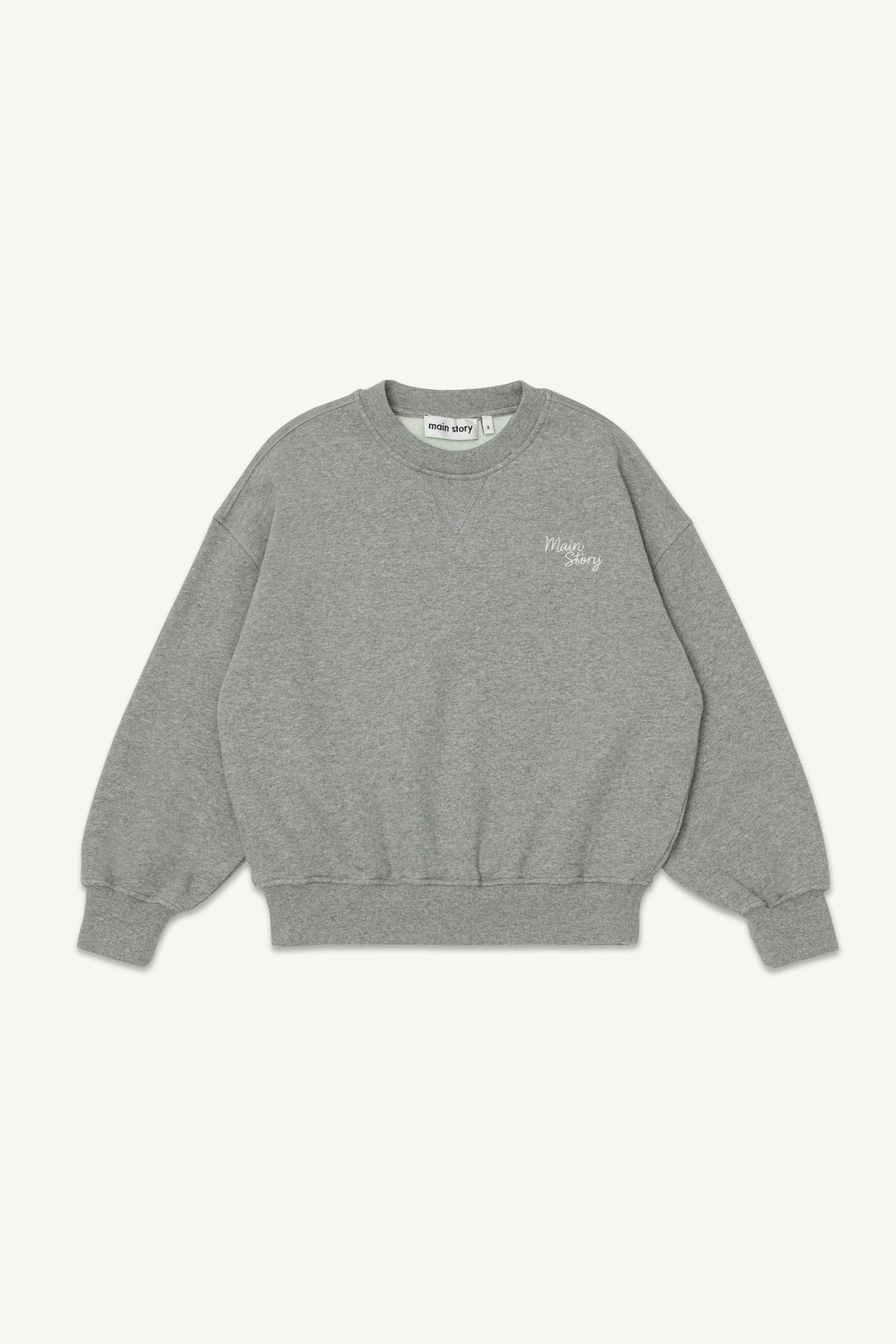 Crew Sweatshirt - Grey Melange