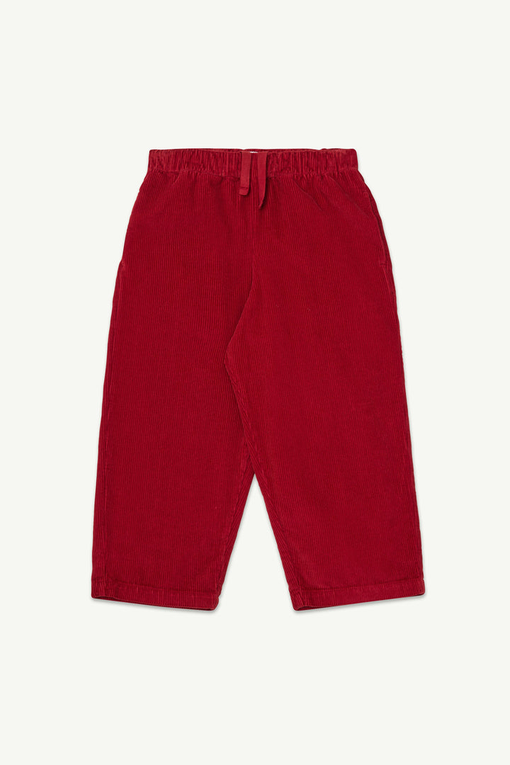 Cord Lounge Pant - Cherry