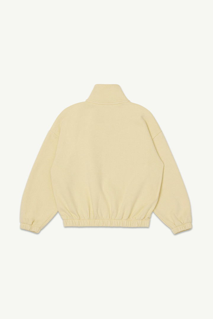 Half Zip Funnel Sweatshirt - Tortilla